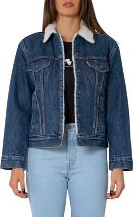 Levi's Dames Spijkerjack in Blauw