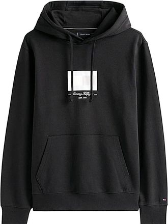 Tommy Hilfiger Felpa - Heren - Hoodies - Zwart - 2XL - Hoodies & sweatvesten