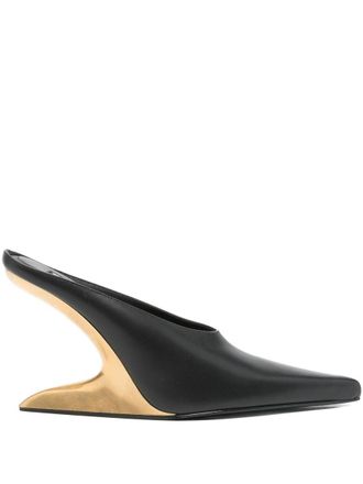 Alexander Wang Boomerang 105Mm Wedge Mule Shoes