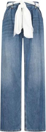 Darkpark Wide Jeans - Dames - Loose Fit Jeans - Blauw - W30 - Jeans