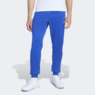 adidas Sporthose ADIDAS ORIGINALS SST, Damen, Gr. XXL, N-Gr, blau, wei&szlig;, Obermaterial: 70% Polyester, 30% Baumwolle, Hosen Sporthose