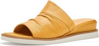Miz Mooz Erin Wedge Sandals Womens Wedge Shoes Ochre : EU 42 (US Womens 10.5-11) B - Medium, Leather