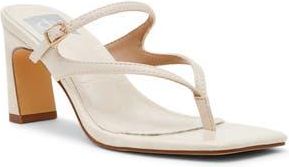 Dolce Vita Lisette Block Heel Slide Sandal in Ivory at Nordstrom Rack, Size 9.5