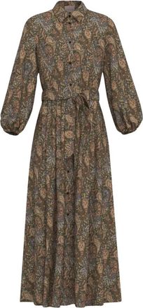 Emme Di Marella Passo Shirt Dress - Dames - Shirt Kleedjes - Veelkleurig - M - Polyester - Kleedjes