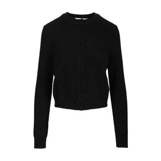 Lisa Yang Wilona Cashmere Cardigan - female - Lisa Yang - Cashmere Knitwear - Black - XS - Knitwear