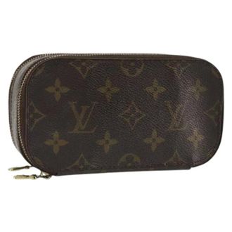 Louis Vuitton Pre-owned Cosmetic Pouch - - Pre-owned - Donna - Marrone - ONE SIZE