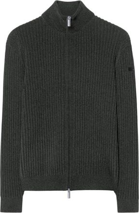 Roberto Ricci Design Cardigans - Heren - Vesten - Groen - L - Truien & Vesten