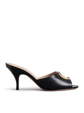 Dior LAMBSKIN INITIALS HEEL SANDAL - Christian Dior - Woman