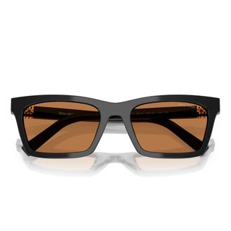 Miu Miu Sunglasses, unisex, Black, Size: 55 MM Oversized Square Sunglasses