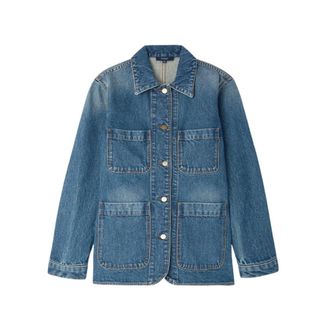 SOEUR Denim Jackets, female, Blue, Size: S Garry Denim Jacket