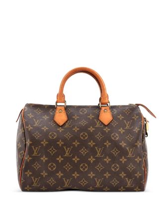Louis Vuitton Speedy Handbag Monogram Canvas 35 satchel - Bruin