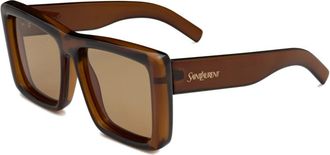 Saint Laurent Sunglasses, female, Brown, Size: ONE SIZE SL 900 Howl Sunglasses