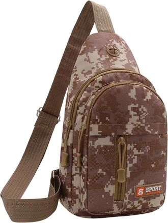 Generic Womens Cross-Body Bags Cross Body Bag Women for Work, Office Fashion Multicolor Nylon Large Capacity Zipper Messenger Bag, Adjustable Shoulder Strap