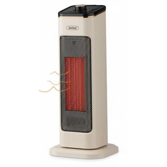 Trade Shop Trade Shop - Estufa De Calentador El&eacute;ctrico Port&aacute;til Para La Torre Interior Oscilante 2400w Q-nf2400