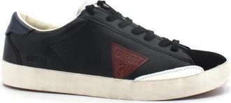 Guess Sneaker - Heren - Sneakers - Zwart - 44 EU - Leer - Schoenen