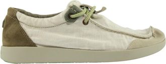Satorisan Linnen Mega Marbre Schoenen - Heren - Veterschoenen - Beige - 43 EU - Linnen - Schoenen