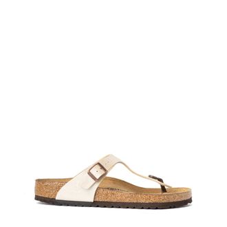 Birkenstock Gizeh Regular Fit - female - Birkenstock - Flip Flops - White - 5 1/2 UK - Shoes