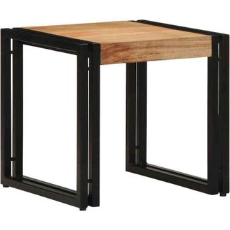 vidaXL Tavolino da salotto 40 x 40 x 38 cm legno massello di acacia - Vidaxl