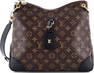 Louis Vuitton Odeon NM Handbag Monogram Canvas MM crossbody bag - Zwart