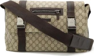 Gucci Pre-owned Cross Body Bags, female, Beige, Size: ONE SIZE Pre-owned Leather gucci-bags