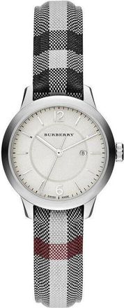 Burberry Reloj redondo cl&aacute;sico - Accessories - Mujer - Gris - ONE SIZE