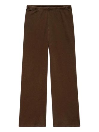 The Great. elastic-waistband track pants - Marrone
