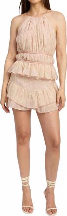 En Saison Womens Geraldine Top In Natural Pink