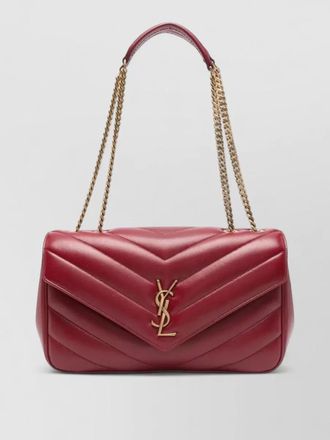 Saint Laurent loulou medium leather shoulder bag