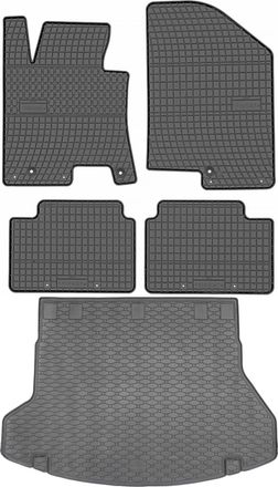 OEM Hyundai I20 Ii Sw Kombi De 2012 A 2017. Juego De Alfombrillas De Goma Para Coche Y Alfombrilla Para Maletero
