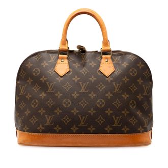 Louis Vuitton Pre-owned Womens Monogram Alma Pm - Brown Textile - One Size