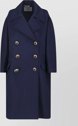 Balenciaga double-breasted wool coat