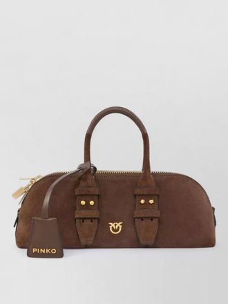 Pinko shoulder bag buckle gold hardware padlock