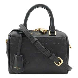 Louis Vuitton Pre-owned Vintage Canvas Handbag - Dames - Pre-owned - Zwart - Maat: ONE Size