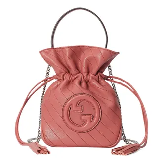 Gucci (WMNS) Gucci Blondie Mini Bucket Bag Pink 760313-AACP7-6701