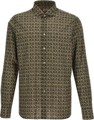 Borriello Heren, Overhemden, Veelkleurig, Maat: S Katoen