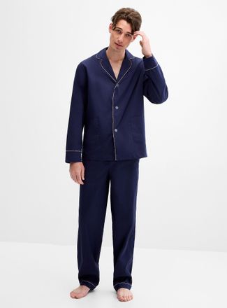 Paul Smith Mens Striped-trim pyjama set