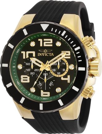 Invicta Pro Diver Chronograph Quartz Black Dial Mens Watch 30777