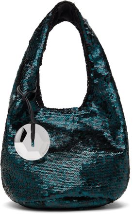 J.W.Anderson J. W. Anderson Belt Tote Blue Boiled Wool