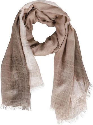Faliero Sarti Sjaal - Dames - Sjaals - Beige - ONE Size - Polyester - Accessoires