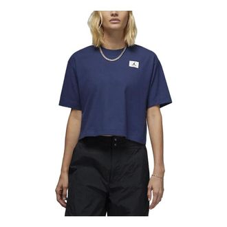 Nike Jordan (WMNS) Air Jordan Essentials Boxy T-Shirt Midnight Navy DO5038-410