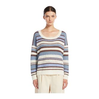 Max Mara Ronde hals knitwear - Dames - Ronde hals truien - Veelkleurig - S - Truien & Vesten