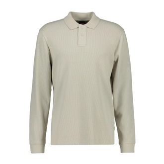 HUGO BOSS Petempestolong Polo - Tops - Hombre - Beige - 3XL
