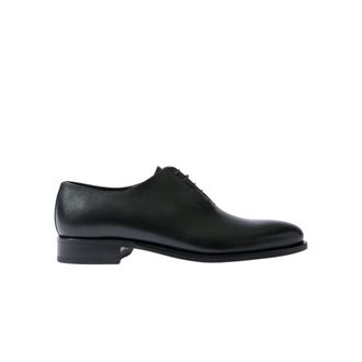 Scarosso Ignazio Handgemaakte Oxford Schoenen - Heren - Veterschoenen - Zwart - 40 EU - Leer - Schoenen