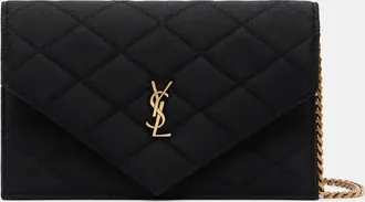 Saint Laurent Paris Mini quilted satin shoulder bag