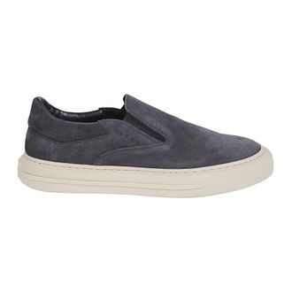 Hogan Sneakers, male, Gray, Size: 10 1/2 US H691 Rebel Slip On Sneakers
