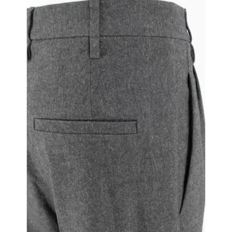 Brunello Cucinelli Dark Grey Tailored Trousers, Brand Size 44 (US Size 10)