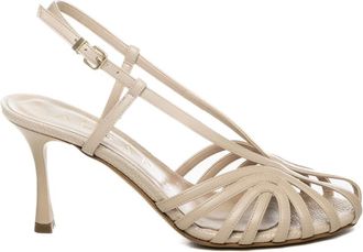 Albano Schoenen, Dames, Beige, 39 EU, Leer, 5613 Sandaal
