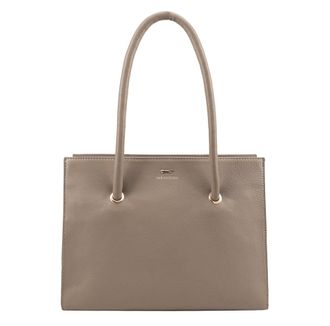 Paul Costelloe Womens Reims Brown Leather Shoulder Bag - One Size