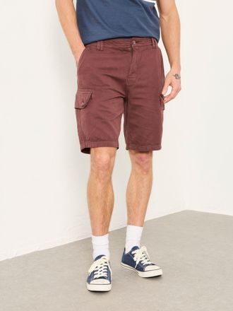 Fat Face FatFace Brecon Plum Purple Garment Dye Cargo Shorts