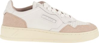 Autry Zapatillas Autry Medalist Low de piel y purpurina